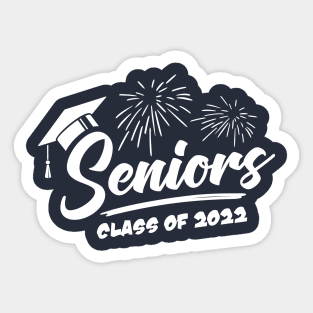 Class of 2022 seniors congratulation gift idea, School - Class of 2022 graduate Sticker